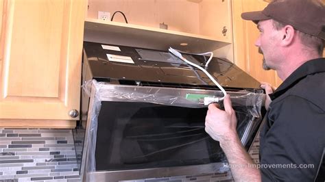 Installing A Microwave Over Range