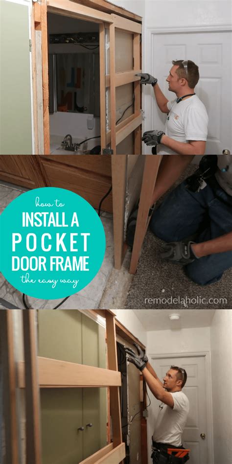 installing a pocket door frame