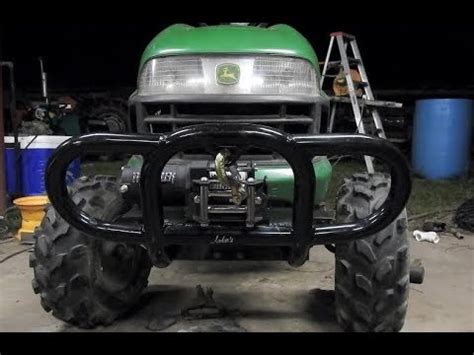 Installing A Winch On A Tractor