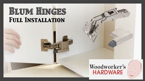 Installing Blum Hinges