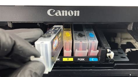 Memasang Cartridge pada Printer Canon