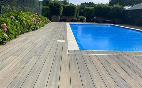 Installing Composite Decking Around Pool