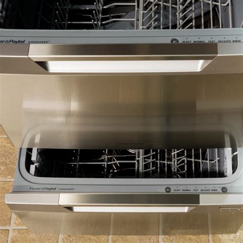 Installing Double Drawer Dishwasher