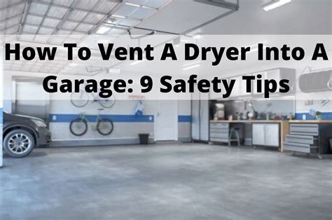 Installing Dryer In Garage