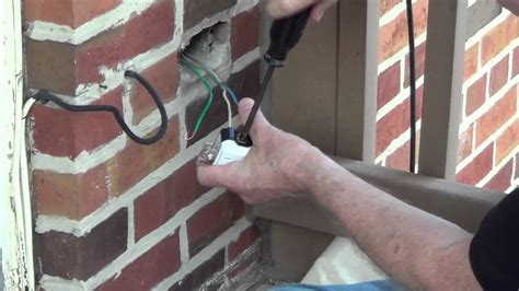 Installing Electrical Wire Outside