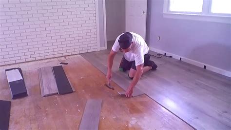 installing evp flooring