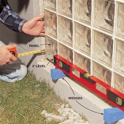 Installing Glass Block Basement Windows Video