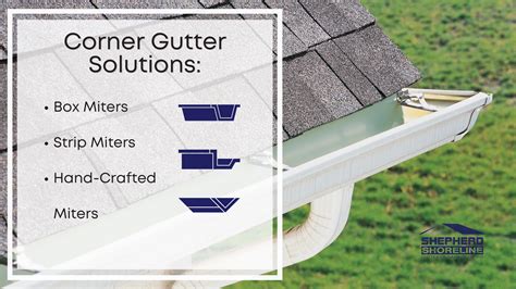 Installing Gutters Inside Corner