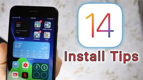 Installing iOS 14 through iTunes