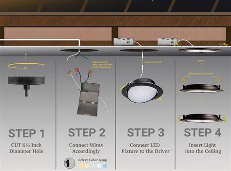 DIY Recessed Lighting Installation in a Drop Ceiling (Ceiling Tiles
