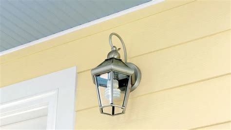 Installing Light Fixture On Vinyl Siding