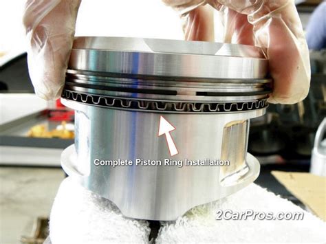 Installing New Piston Rings