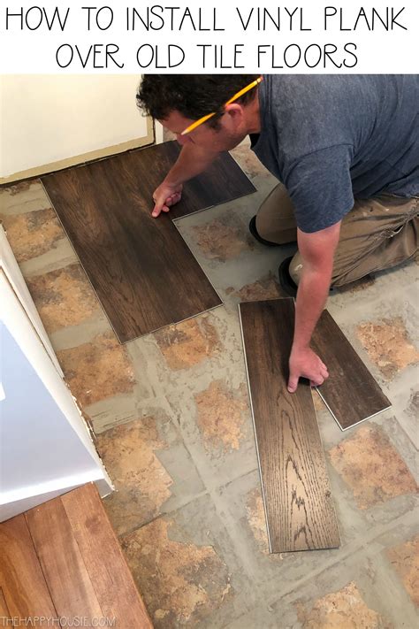 installing new vinyl tile flooring over old