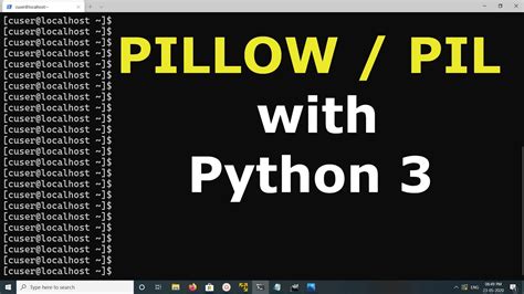 installing pil in python