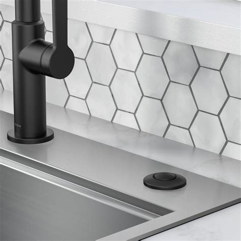 Installing Push Button For Garbage Disposal