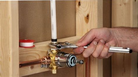 Installing Shower Head Valve