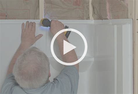 Installing Shower Stall Walls