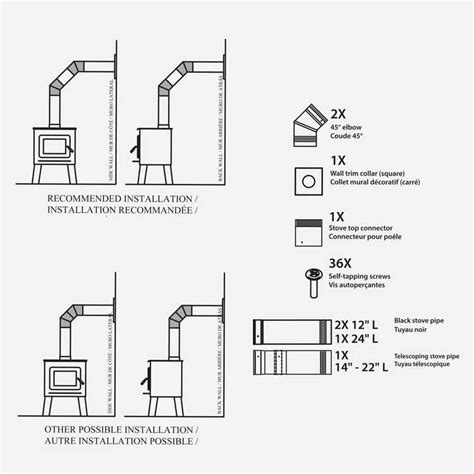 Installing Single Wall Stove Pipe