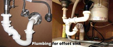 Installing Sink With Offset Drain