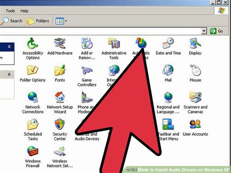 Installing Sound Drivers on Windows XP