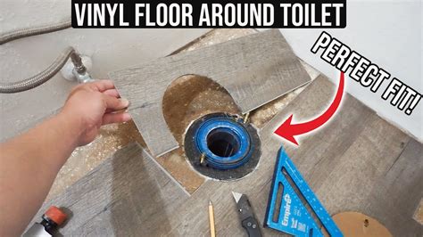 Installing Tile Under Toilet