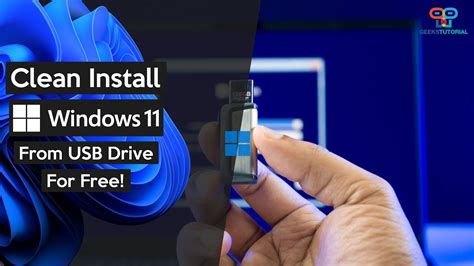 installing windows 11 on flash drive