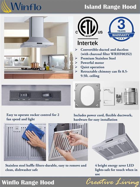 Installing Winflo Ductless Range Hood