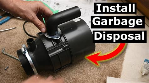 Garbage Disposal INSINKANATOR Badger 5 Install YouTube