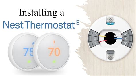How to install Google Nest Thermostat E YouTube