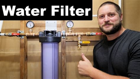 Installing New Water Filter