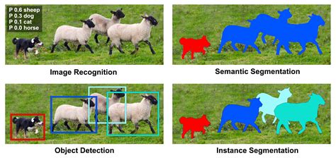 instance segmentation semantic segmentation 차이