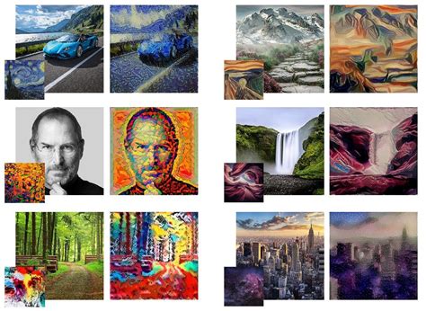 instant neural style transfer