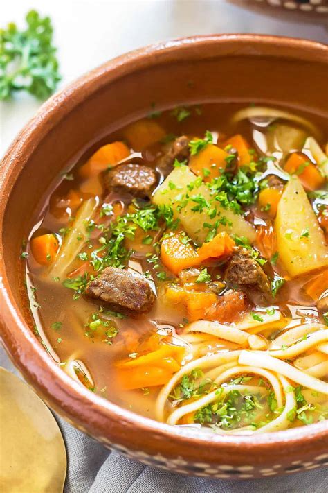 instant pot beef noodle soup