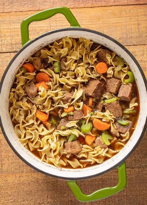 instant pot beef noodle soup recipe