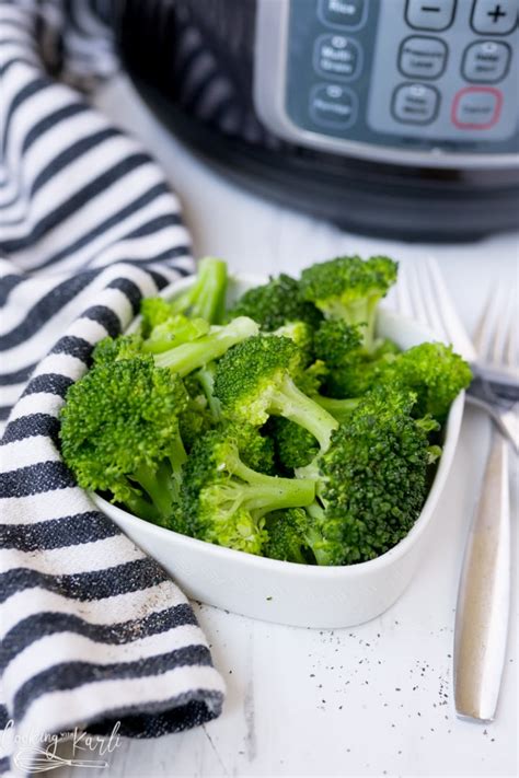Instant Pot Broccoli How Long