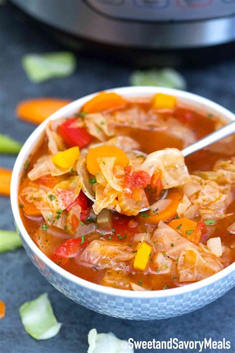 instant pot cabbage soup