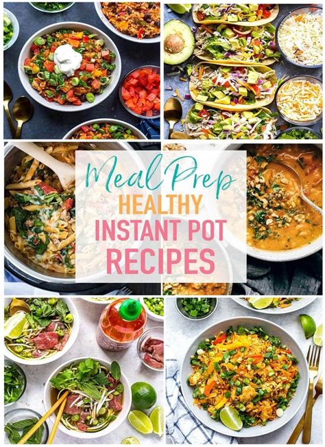 instant pot meal prep
