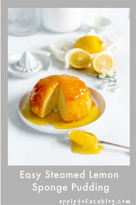 Instant Pot Steamed Lemon Pudding