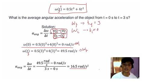 Instantaneous Angular Acceleration PPT Position, Velocity And