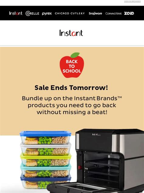 instanthome Save BIG on Back to School Essentials! Milled