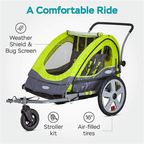 [sg stockUSA brand] Instep QuickNEZ Double foldable 2 Seater Bike