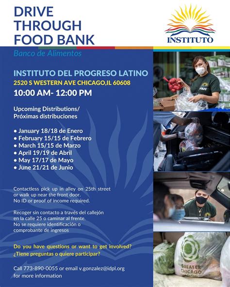 instituto del progreso latino food drive