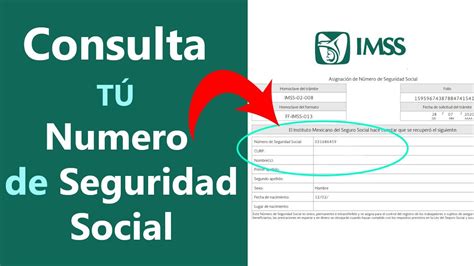 instituto mexicano del seguro social numero