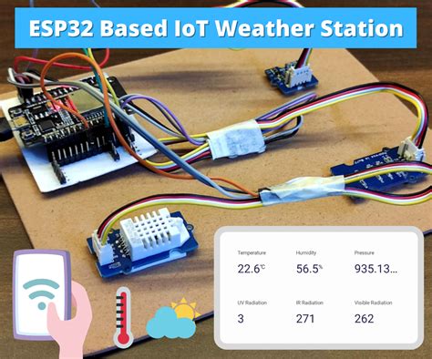 Instructables Esp32 Weather Station