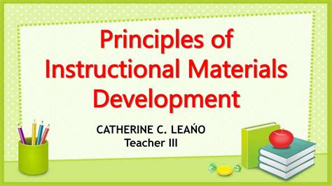 Instructional Materials Development Center
