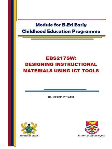 Instructional Materials Using Ict