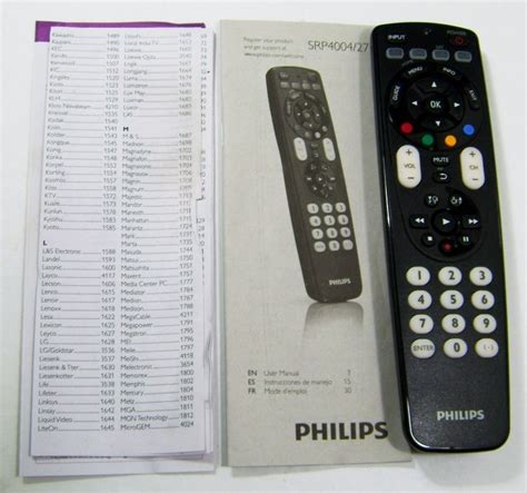 Instructions For Philips Universal Remote