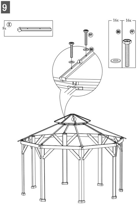 Instructions For Sunjoy Gazebo