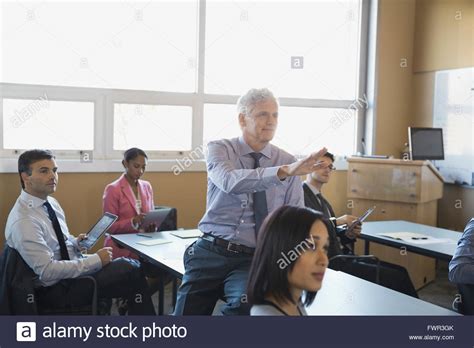 instructor explaining