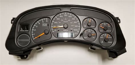 Instrument Cluster 2000 Chevy Silverado